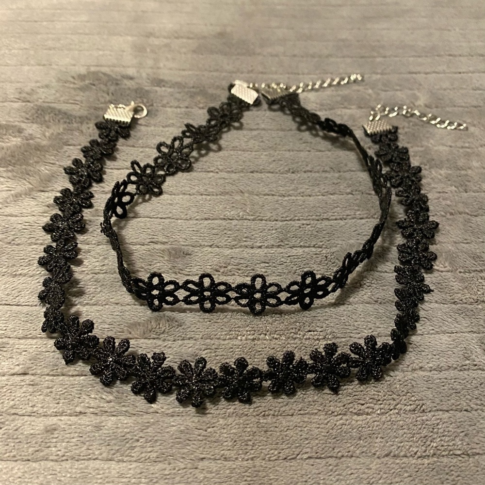 Lace Choker Set